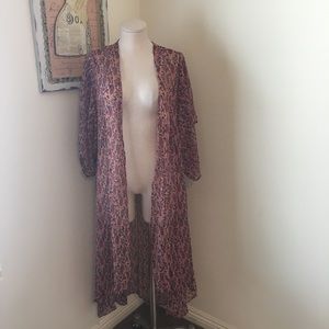 Paisley Duster Kimone